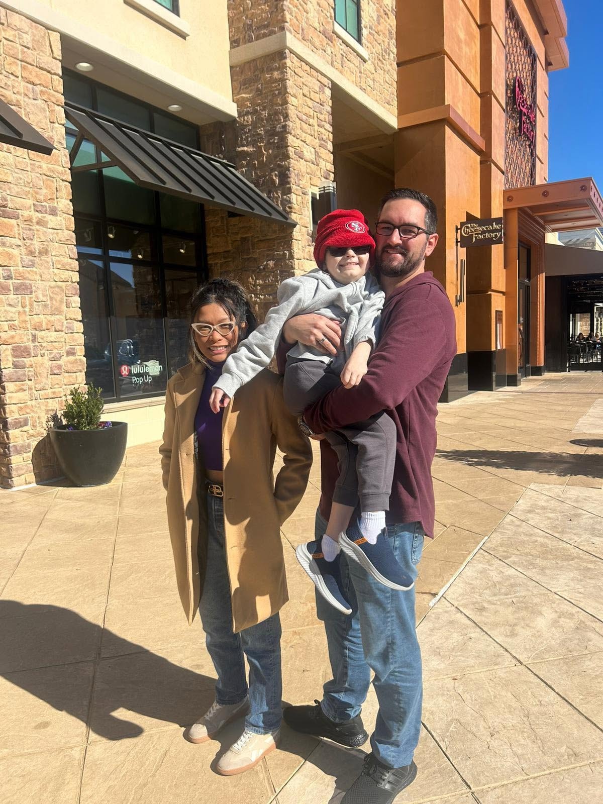 Hank with family at a celebration