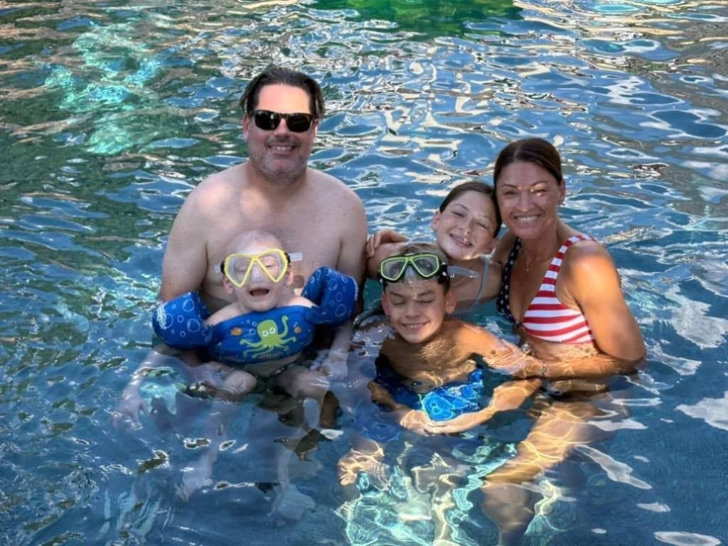 The Carpenter family together